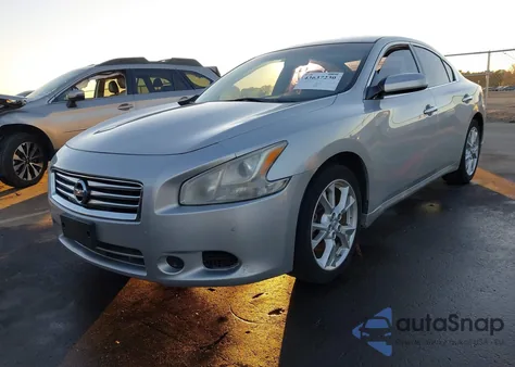 2014 Nissan Maxima 3.5 S z USA, uszkodzony, nr VIN 1N4AA5AP3EC444575